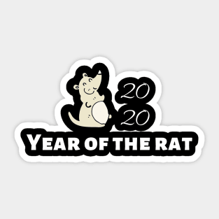 year of the rat 2020 Amazing  t shirt Sticker